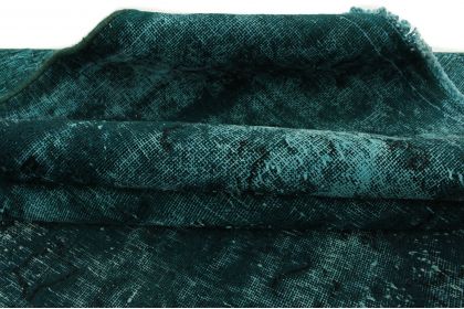 Vintage Teppich Grün Türkis in 370x270cm (6 / 6)