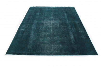 Vintage Teppich Türkis in 390x280cm
