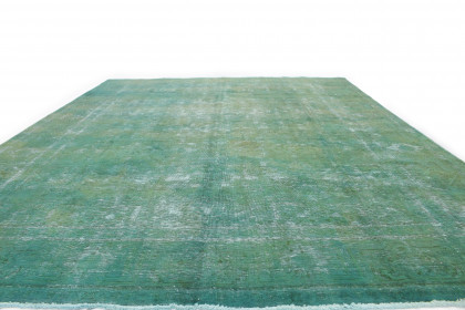 Vintage Rug Green in 380x290cm (4 / 6)