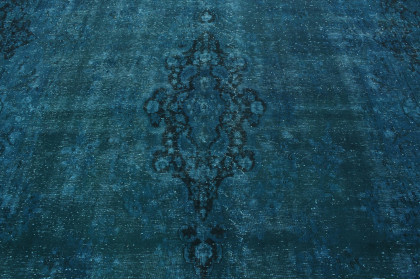 Vintage Teppich Türkis in 440x280cm (4 / 6)