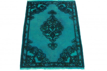 Vintage Rug Turquoise in 150x110cm