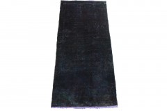Vintage Teppich Läufer Lila in 160x70cm