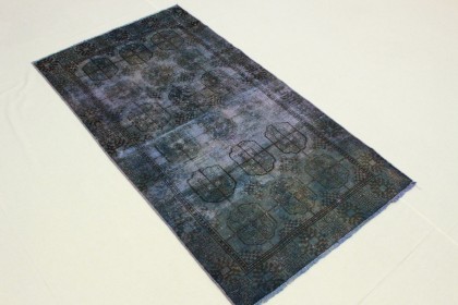 Vintage Teppich Lila in 200x110cm (2 / 5)