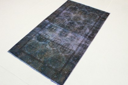 Vintage Teppich Lila in 200x110cm (3 / 5)