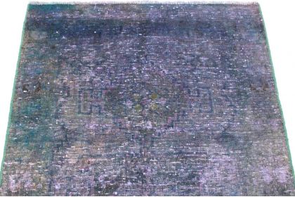 Vintage Teppich Lila Blau in 210x110cm (10 / 12) Vintage Teppich Lila Blau in 210x110cm (10 / 12)