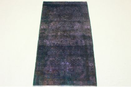 Vintage Teppich Lila Blau in 210x110cm (2 / 12) Vintage Teppich Lila Blau in 210x110cm (2 / 12)