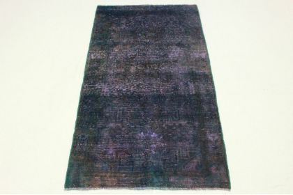 Vintage Teppich Lila Blau in 210x110cm (4 / 12) Vintage Teppich Lila Blau in 210x110cm (4 / 12)