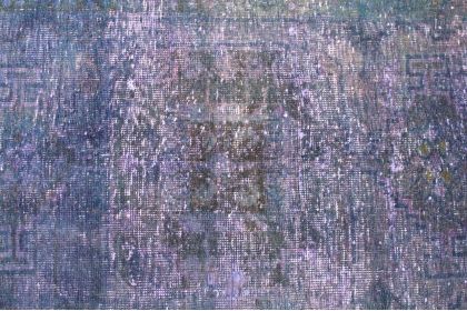 Vintage Teppich Lila Blau in 210x110cm (9 / 12) Vintage Teppich Lila Blau in 210x110cm (9 / 12)