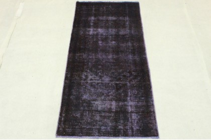 Vintage Rug Runner Purple in 180x80cm (2 / 11)