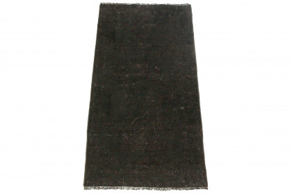 Vintage Rug Black in 150x80cm