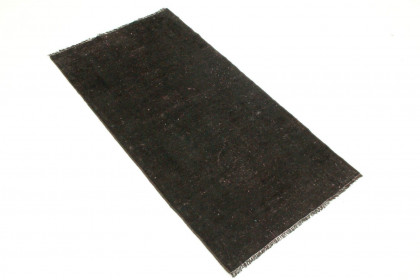 Vintage Rug Black in 150x80cm (2 / 8) Vintage Rug Black in 150x80cm (2 / 8)