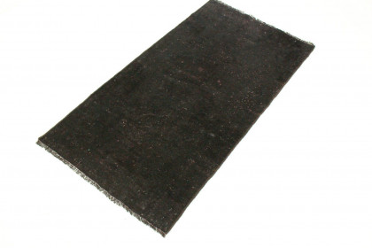 Vintage Rug Black in 150x80cm (3 / 8) Vintage Rug Black in 150x80cm (3 / 8)