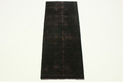 Vintage Rug Runner Black in 160x60cm (2 / 11) Vintage Rug Runner Black in 160x60cm (2 / 11)