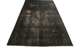 Vintage Teppich Schwarz Rosa in 480x280cm