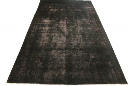 Vintage Teppich Schwarz Rosa in 480x280cm