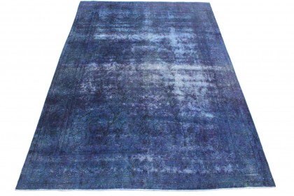 Vintage Teppich Lila Blau in 370x250cm