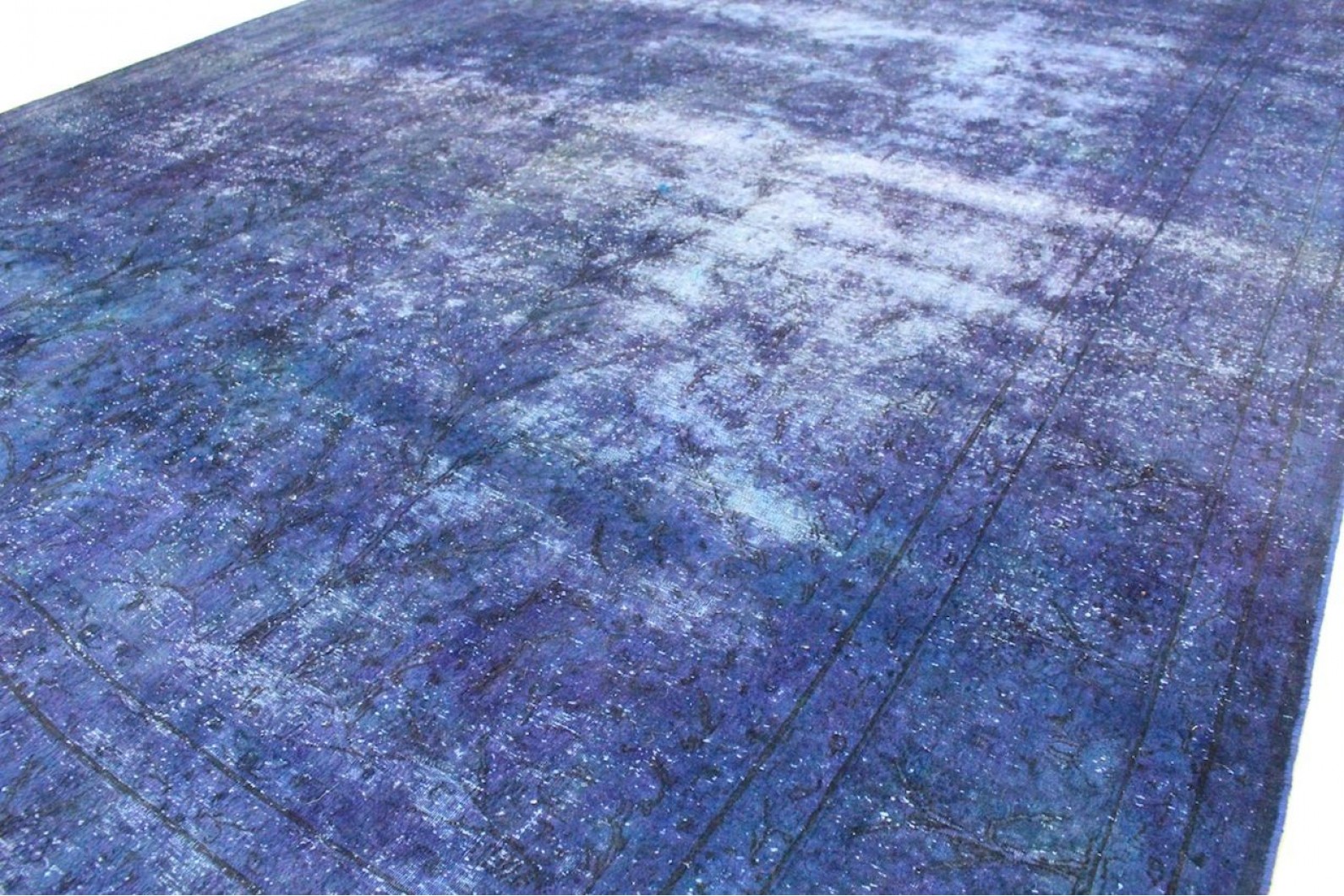 Vintage Teppich Lila Blau in 370x250cm (4 / 4) Vintage Teppich Lila Blau in 370x250cm (4 / 4)
