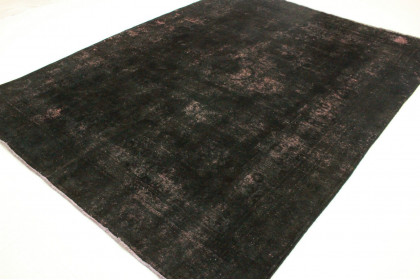 Vintage Teppich Schwarz Rosa in 380x270cm (3 / 4) Vintage Teppich Schwarz Rosa in 380x270cm (3 / 4)