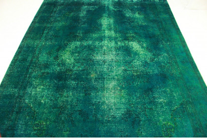 Vintage Rug Turquoise in 400x280cm (8 / 11) Vintage Rug Turquoise in 400x280cm (8 / 11)