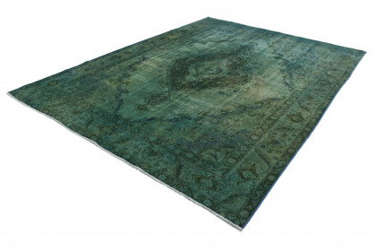 Vintage Rug Green in 380x280cm (2 / 4)