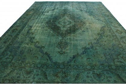 Vintage Rug Green in 380x280cm (3 / 4)