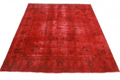 Vintage Teppich Rot in 340x290cm