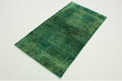 Vintage Teppich Grün in 170x90cm (3 / 4)
