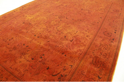 Vintage Rug Orange Rust in 280x170cm (4 / 4)
