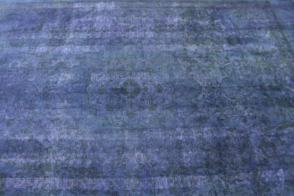 Vintage Teppich Lila Blau in 390x290cm (15 / 16)