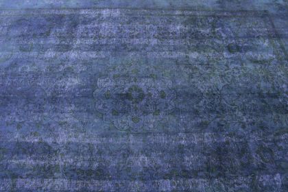 Vintage Teppich Lila Blau in 390x290cm (12 / 16)
