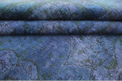 Vintage Teppich Lila Blau in 390x290cm (10 / 16)