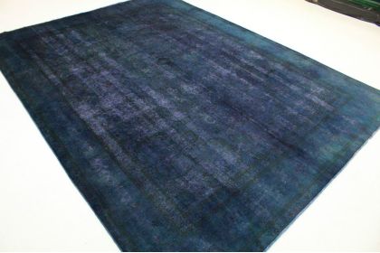 Vintage Teppich Lila Blau in 390x290cm (5 / 16)