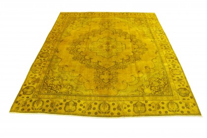 Vintage Teppich Senf in 360x280 (1 / 6)