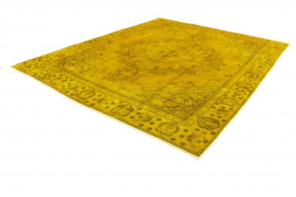 Vintage Teppich Senf in 360x280 (2 / 6)