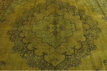 Vintage Teppich Senf in 360x280 (4 / 6)