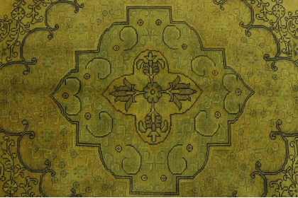 Vintage Teppich Senf in 360x280 (5 / 6)