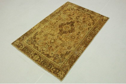 Vintage Teppich Braun Sand in 190x120cm (3 / 5) Vintage Teppich Braun Sand in 190x120cm (3 / 5)