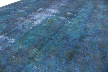 Vintage Rug Blue Turquoise in 390x280 (6 / 12)