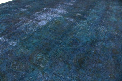 Vintage Rug Blue Turquoise in 390x280 (5 / 12)