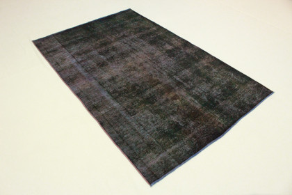 Vintage Teppich Lila Oliv in 280x180 (2 / 6)