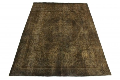 Vintage Teppich Braun Schlamm in 340x250 (13 / 13)