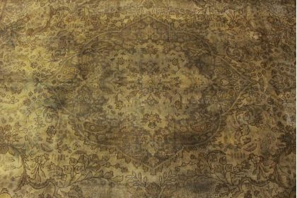 Vintage Teppich Braun Schlamm in 340x250 (10 / 13)