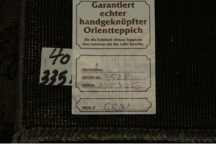 Vintage Teppich Braun Schlamm in 340x250 (1 / 13)