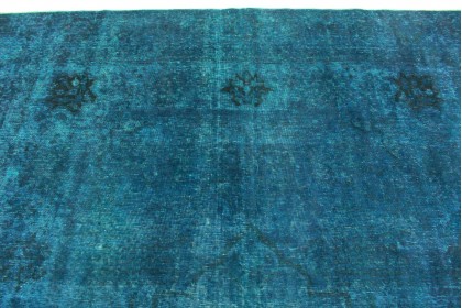 Vintage Teppich Blau in 380x290 (3 / 14)