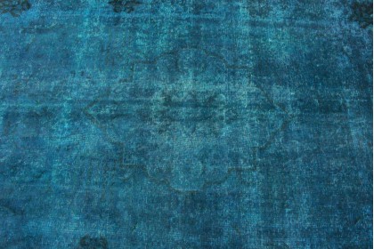 Vintage Teppich Blau in 380x290 (2 / 14)