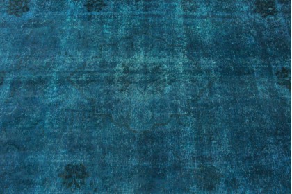 Vintage Teppich Blau in 380x290 (1 / 14)