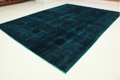 Vintage Teppich Blau in 380x290 (7 / 14)