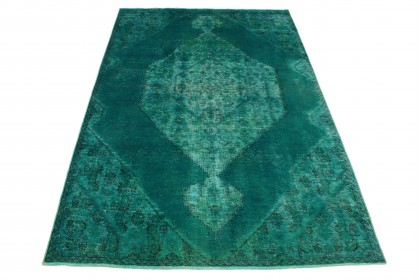 Vintage Teppich Türkis in 280x190