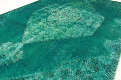 Vintage Teppich Türkis in 280x190 (5 / 6)