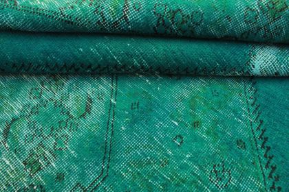 Vintage Teppich Türkis in 280x190 (6 / 6)